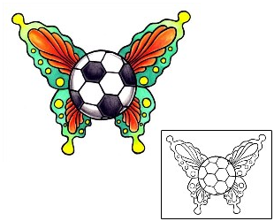 Butterfly Tattoo Specific Body Parts tattoo | PVF-00047