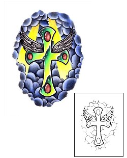 Jewel Tattoo Religious & Spiritual tattoo | PVF-00088