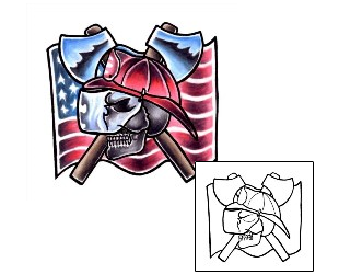 USA Tattoo Horror tattoo | PVF-00195