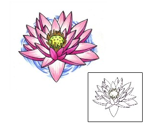 Flower Tattoo Plant Life tattoo | PVF-00259