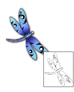 Dragonfly Tattoo Insects tattoo | PVF-00308
