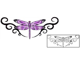 Dragonfly Tattoo Specific Body Parts tattoo | PVF-00361