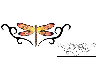 Dragonfly Tattoo Specific Body Parts tattoo | PVF-00362