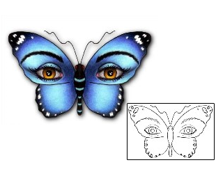 Butterfly Tattoo Miscellaneous tattoo | PVF-00410