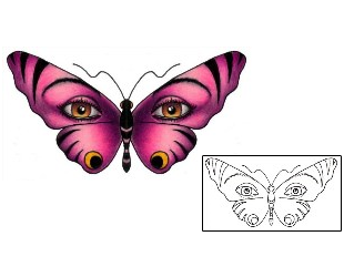 Butterfly Tattoo Miscellaneous tattoo | PVF-00418