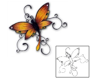 Dragonfly Tattoo Tattoo Styles tattoo | PVF-00424