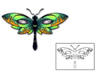 Dragonfly Tattoo Specific Body Parts tattoo | PVF-00435