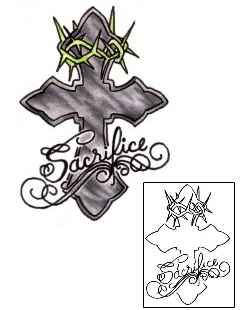 Crown of Thorns Tattoo Religious & Spiritual tattoo | PVF-00544