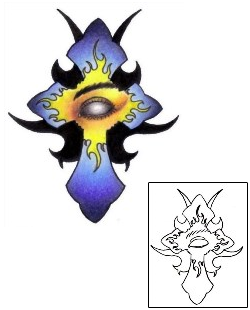 Eye Tattoo Religious & Spiritual tattoo | PVF-00569
