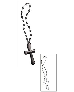 Rosary Beads Tattoo Religious & Spiritual tattoo | PVF-00750