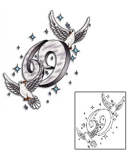 Zodiac Tattoo Miscellaneous tattoo | PVF-00807