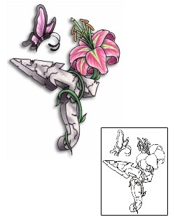 Lily Tattoo Insects tattoo | PVF-00815