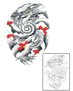 Dragon Tattoo Mythology tattoo | PYF-00018