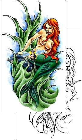 Breast Tattoo fantasy-tattoos-squid-qdf-00041