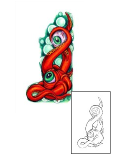 Octopus Tattoo Horror tattoo | RBF-00005
