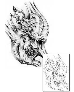 Monster Tattoo Horror tattoo | REF-00010