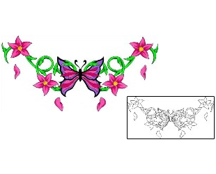 Butterfly Tattoo For Women tattoo | RIF-00035