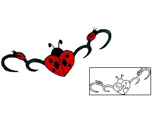 Ladybug Tattoo Insects tattoo | RIF-00150