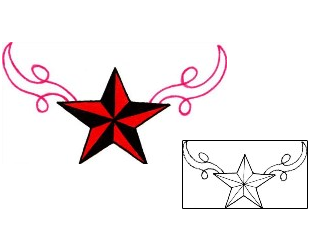 Star Tattoo Astronomy tattoo | RIF-00593