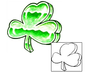 Irish Tattoo Plant Life tattoo | RLF-00003