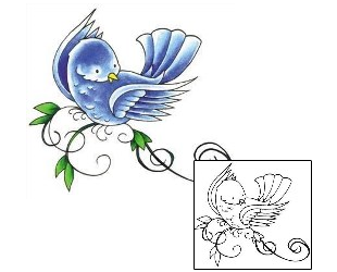 Bird Tattoo RNF-00017