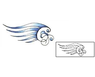Wings Tattoo For Women tattoo | RNF-00031
