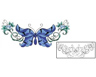 Butterfly Tattoo Insects tattoo | RNF-00036