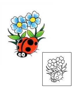 Ladybug Tattoo Tattoo Styles tattoo | RNF-00265