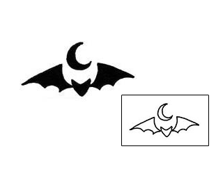Bat Tattoo Fantasy tattoo | RNF-00342