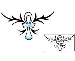 Ankh Tattoo Religious & Spiritual tattoo | RNF-00353