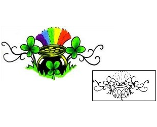 Rainbow Tattoo Ethnic tattoo | RNF-00609