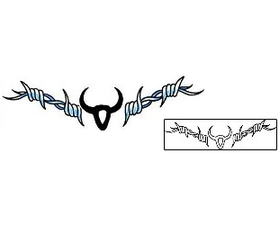 Barbed Wire Tattoo Specific Body Parts tattoo | RNF-00699