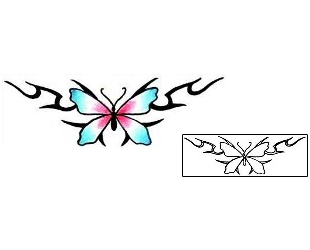 Butterfly Tattoo Specific Body Parts tattoo | RNF-00714