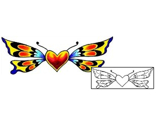 Butterfly Tattoo Insects tattoo | RNF-00734