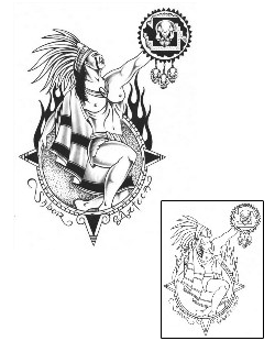 Warrior Tattoo Mythology tattoo | ROF-00045