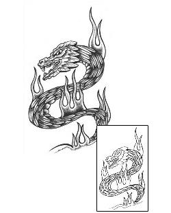 Reptiles & Amphibians Tattoo Mythology tattoo | ROF-00051