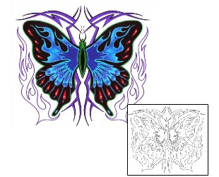 Butterfly Tattoo Tattoo Styles tattoo | ROF-00125