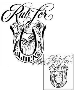 Horseshoe Tattoo For Men tattoo | ROF-00128