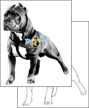 Dog Tattoo animal-tattoos-robert-pho-rpf-00011