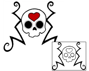 Gothic Tattoo Horror tattoo | RTF-00088