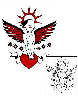 Breast Tattoo Religious & Spiritual tattoo | RTF-00144