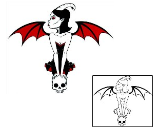 Bat Tattoo Horror tattoo | RTF-00147