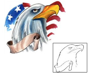 Eagle Tattoo Miscellaneous tattoo | RVF-00047