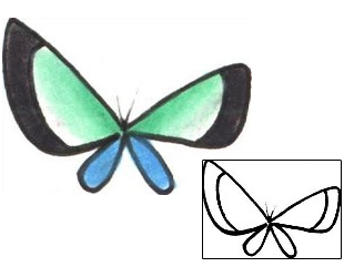 Butterfly Tattoo For Women tattoo | RVF-00114
