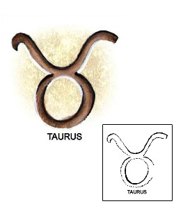 Taurus Tattoo Miscellaneous tattoo | S1F-00123