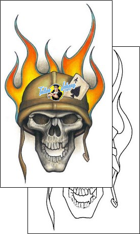 Skull Tattoo horror-skull-tattoos-shane-hart-s1f-00160
