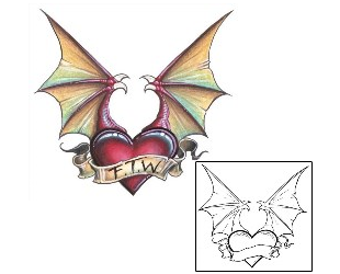 Bat Tattoo Miscellaneous tattoo | S1F-00202