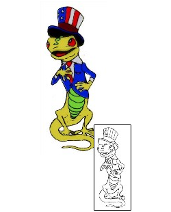 Lizard Tattoo Reptiles & Amphibians tattoo | S3F-00190