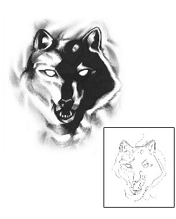 Wolf Tattoo Horror tattoo | S4F-00022