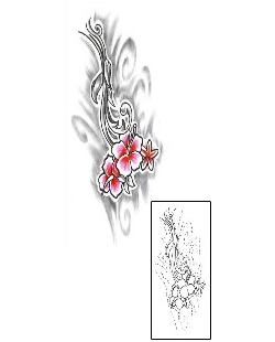 Hibiscus Tattoo Plant Life tattoo | S4F-00052